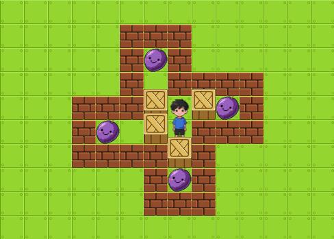 Sokoban gameplay